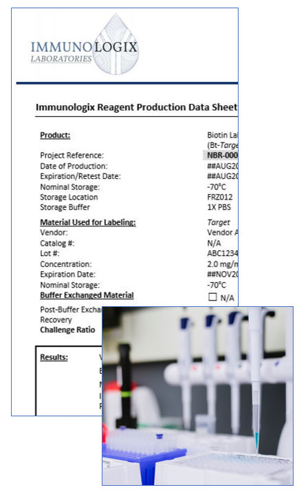 Critical Reagent Services Immunologix Laboratories